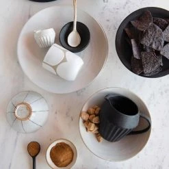 Creative Co-op BESTSELLER Matte White Stoneware Plate 10"