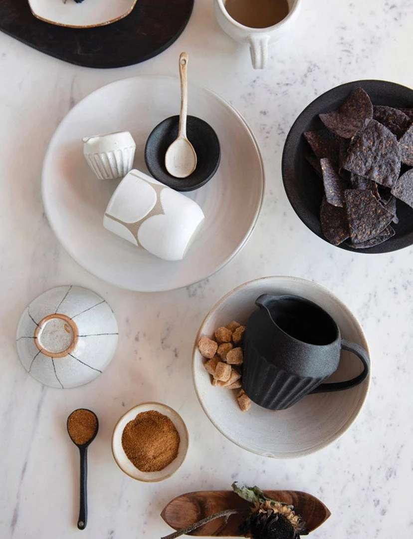 Creative Co-op BESTSELLER Matte White Stoneware Plate 10" 2 Creative Co-op BESTSELLER Matte White Stoneware Plate 10"