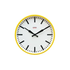 Cloudnola Factory Station Clock 18"