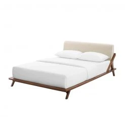 Modway FURNITURE Luna Walnut Bed