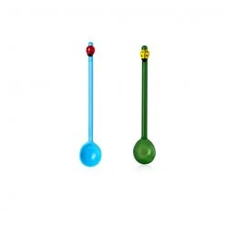 Ichendorf Animal Farm Set Of 2 Spoons, Ladybug 15cm