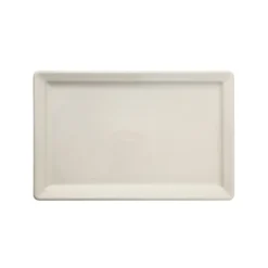 Creative Co-op KITCHEN Stoneware Vintage Reproduction Platter, Antique White