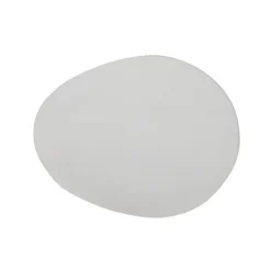 Creative Co-op Stoneware Platter, Matte White 16" KITCHEN