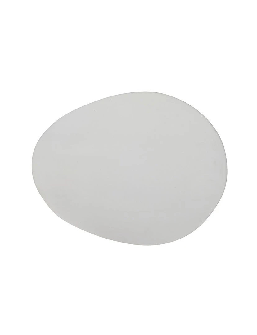 Creative Co-op Stoneware Platter, Matte White 16" KITCHEN 1 Creative Co-op Stoneware Platter, Matte White 16" KITCHEN