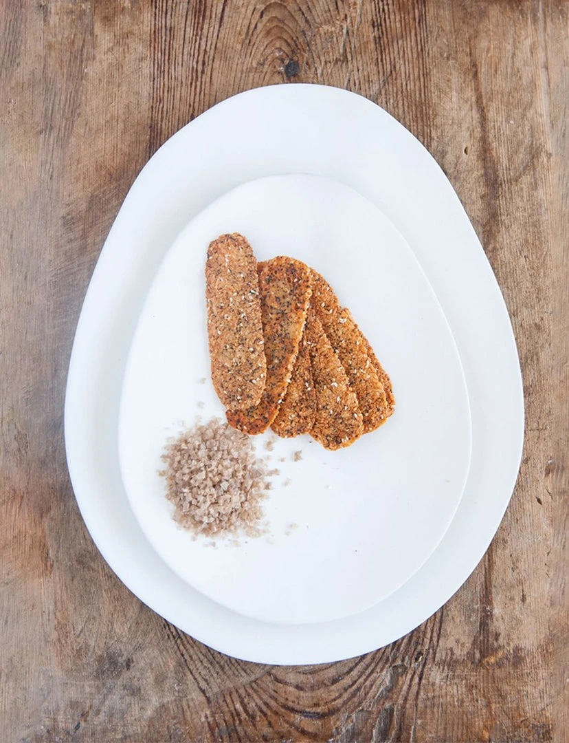 Creative Co-op Stoneware Platter, Matte White 16" KITCHEN 2 Creative Co-op Stoneware Platter, Matte White 16" KITCHEN