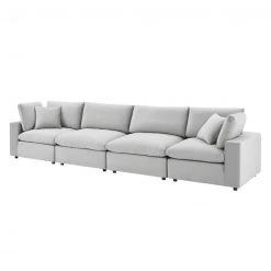 Modway FURNITURE Cody 4 Piece Sectional Velvet Sofa 19 Modway FURNITURE Cody 4 Piece Sectional Velvet Sofa