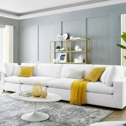 Modway FURNITURE Cody 4 Piece Sectional Velvet Sofa 23 Modway FURNITURE Cody 4 Piece Sectional Velvet Sofa