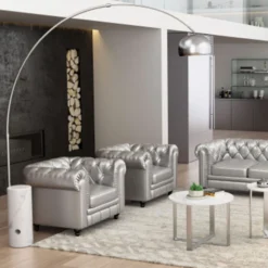 Zuo LIGHTING Triton Satin Floor Lamp