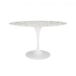 Modway FURNITURE Lily Oval Marble Dining Table, White Base 11 Modway FURNITURE Lily Oval Marble Dining Table, White Base
