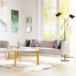 Zuo LIGHTING Tend Matt Black & Brass Floor Lamp 8 Zuo LIGHTING Tend Matt Black & Brass Floor Lamp