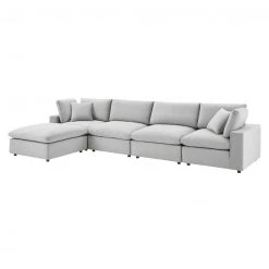 Modway FURNITURE Cody 5 Piece Sectional Velvet Sofa 19 Modway FURNITURE Cody 5 Piece Sectional Velvet Sofa