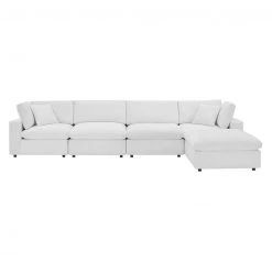 Modway FURNITURE Cody 5 Piece Sectional Velvet Sofa 21 Modway FURNITURE Cody 5 Piece Sectional Velvet Sofa
