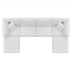 Modway Cody 6 Piece Sectional Velvet Sofa FURNITURE