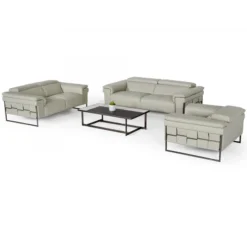 VIG FURNITURE Shom Leather Chair