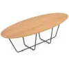VIG Modest Industrial Oak Coffee Table