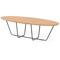 VIG Modest Industrial Oak Coffee Table