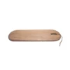 Bidk Home Acacia Wood Cutting Board W/ Leather Strap