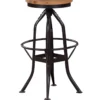 LH Imports Alfredo Bar Stool