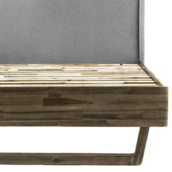 LH Imports FURNITURE Aries Queen Bed