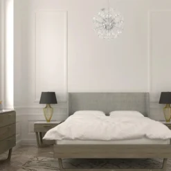 LH Imports FURNITURE Aries Queen Bed