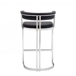 VIG FURNITURE Madison Velvet Bar Chair