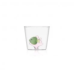 Ichendorf Marine Garden Tumbler, Green Fish Pink Seaweed