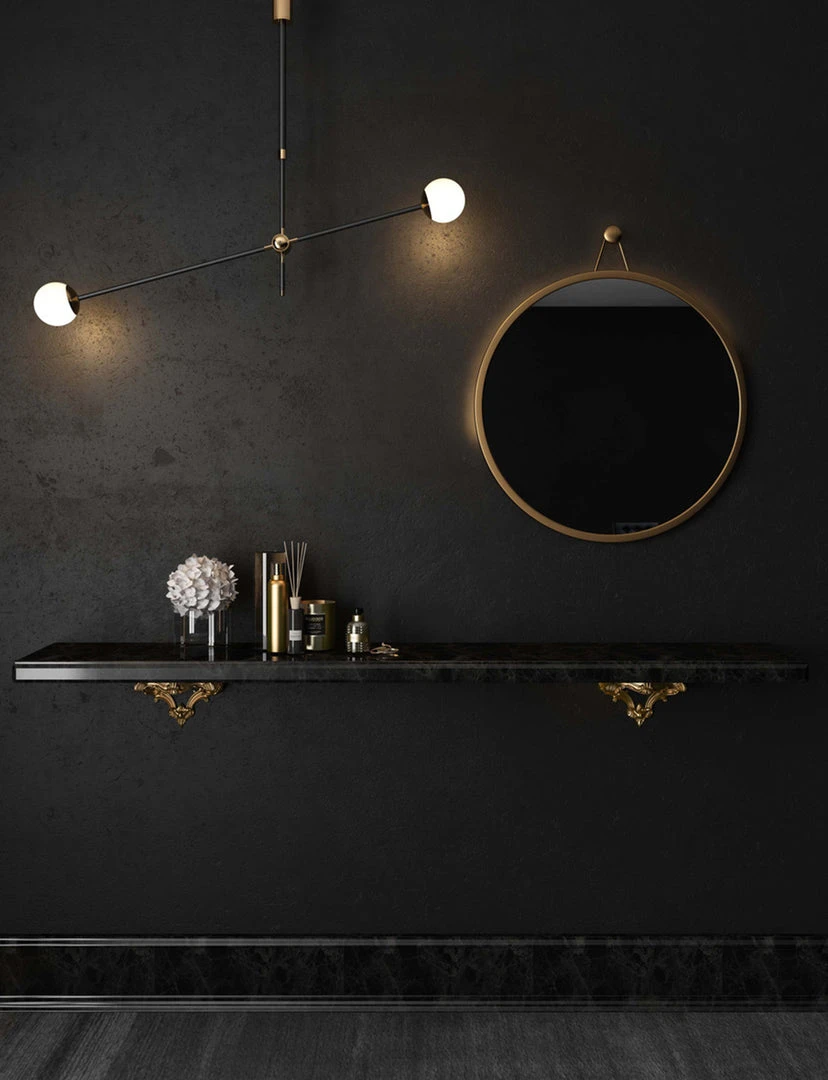 Tov DECOR Roman Brass Mirror 3 Tov DECOR Roman Brass Mirror