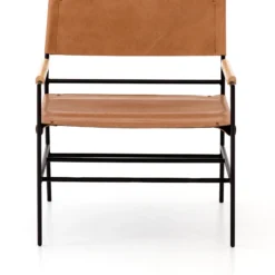 Four Hands Jerkin Leather Chair