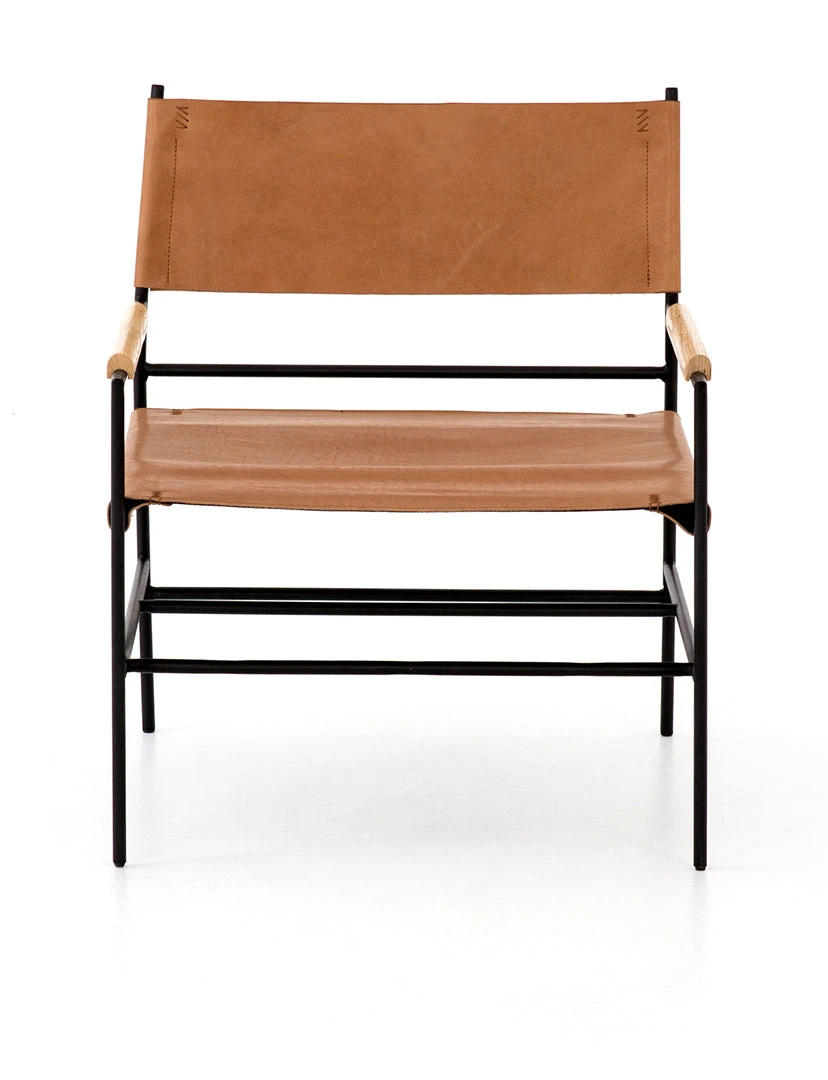 Four Hands Jerkin Leather Chair 1 Four Hands Jerkin Leather Chair