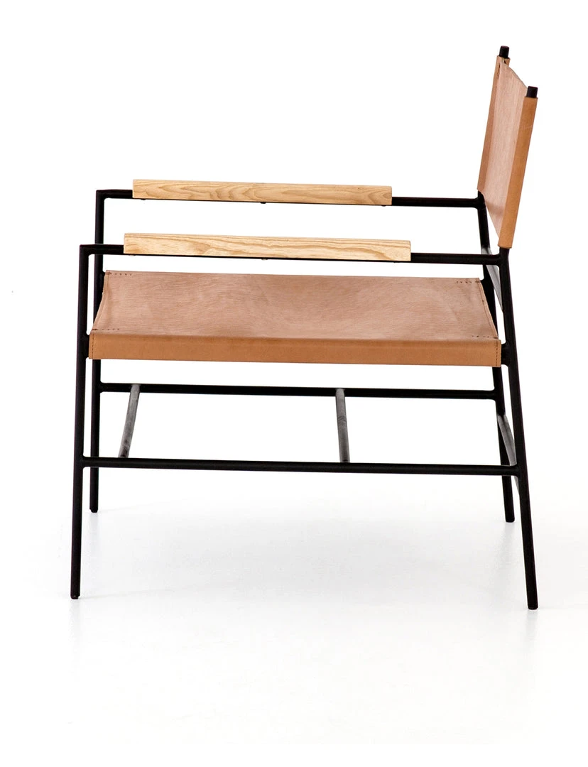 Four Hands Jerkin Leather Chair 4 Four Hands Jerkin Leather Chair