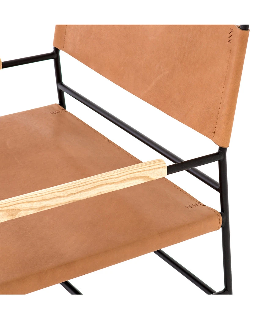 Four Hands Jerkin Leather Chair 6 Four Hands Jerkin Leather Chair