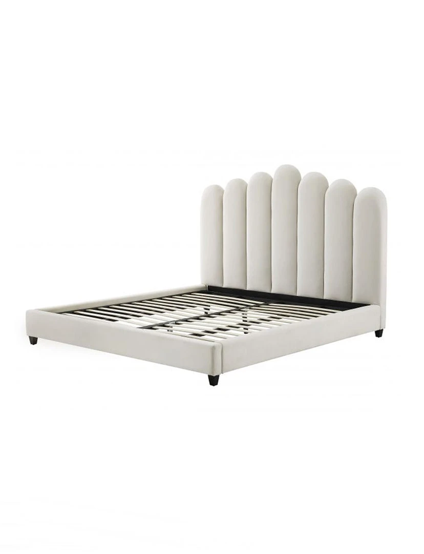 Tov FURNITURE Chloe Bed, Cream 4 Tov FURNITURE Chloe Bed, Cream