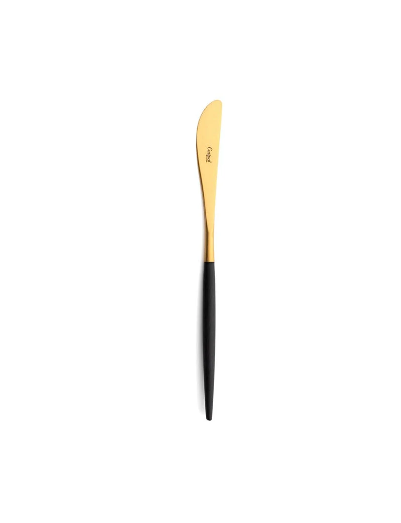 Cutipol Mio Flatware, Black/gold 6 Cutipol Mio Flatware, Black/gold
