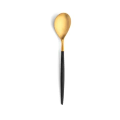 Cutipol Mio Flatware, Black/gold