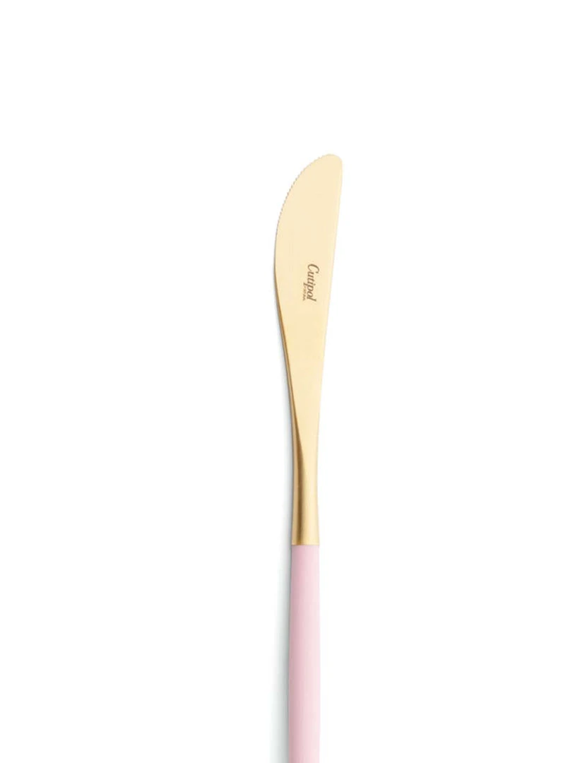 KITCHEN Cutipol Mio Flatware, Pink/gold 7 KITCHEN Cutipol Mio Flatware, Pink/gold