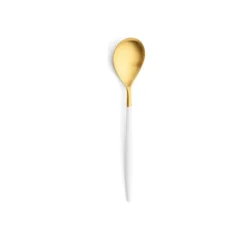 Cutipol Mio Dessert Spoon, Gold KITCHEN