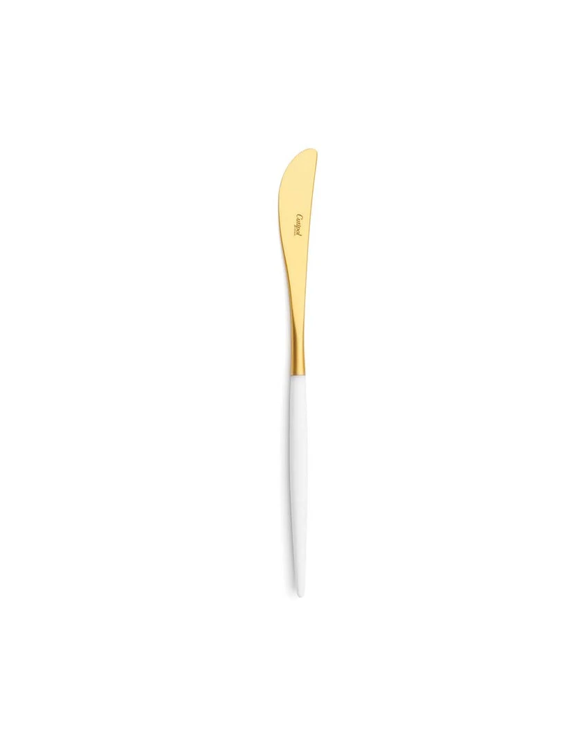 BESTSELLER Cutipol Mio Flatware, White/gold 6 BESTSELLER Cutipol Mio Flatware, White/gold