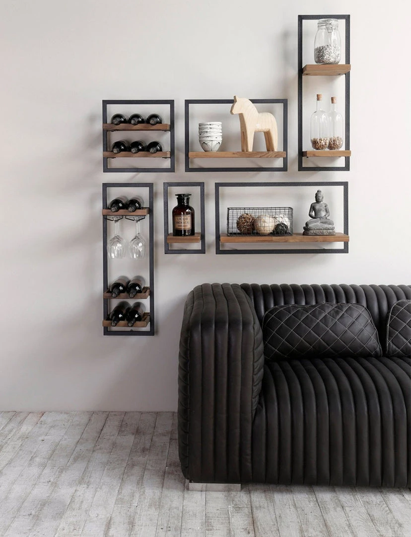 LH Imports Diego Wine Rack 4 LH Imports Diego Wine Rack