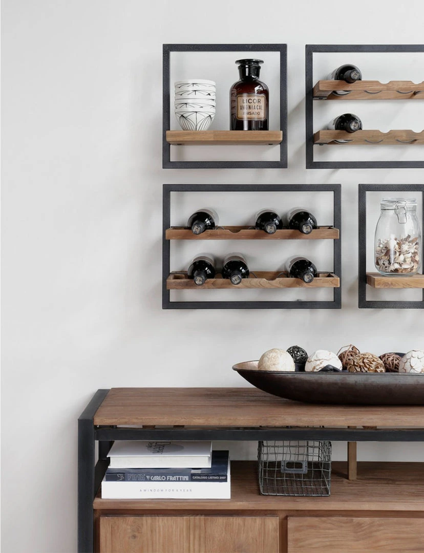 LH Imports Diego Wine Rack 6 LH Imports Diego Wine Rack