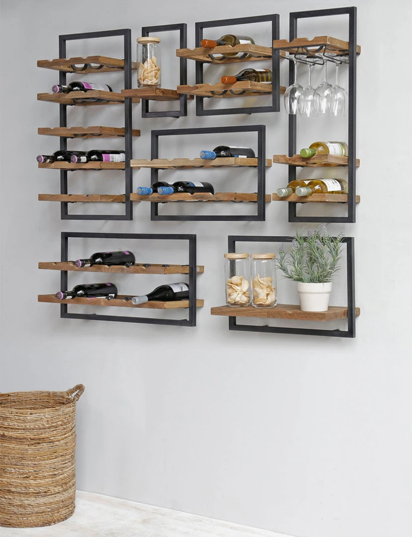 LH Imports Diego Wine Rack 10 LH Imports Diego Wine Rack
