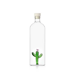 Ichendorf Desert Plant Bottle, Green Cactus KITCHEN