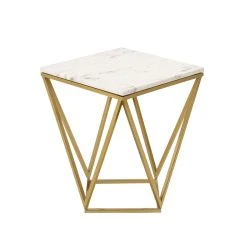 Tov Larry Marble Side Table 6 Tov Larry Marble Side Table