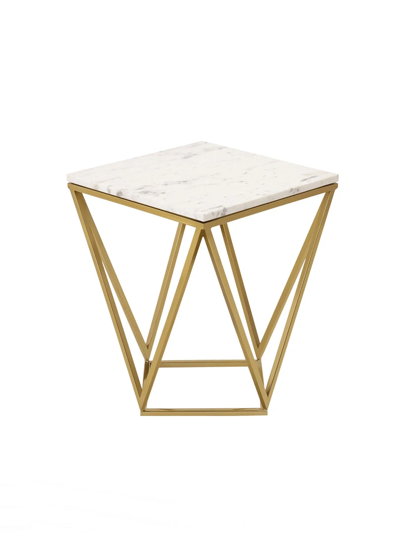 Tov Larry Marble Side Table 3 Tov Larry Marble Side Table