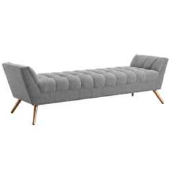 Modway Raise Upholstered Fabric Bench