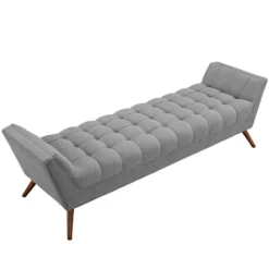 Modway Raise Upholstered Fabric Bench