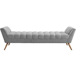 Modway Raise Upholstered Fabric Bench