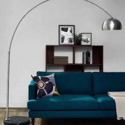 Modway LIGHTING Sunflower Round Marble Base Floor Lamp