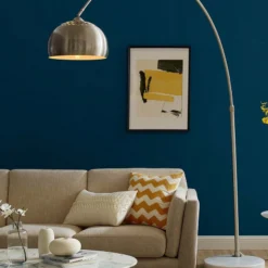 Modway LIGHTING Sunflower Round Marble Base Floor Lamp