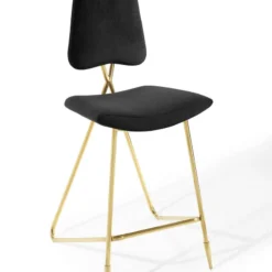 Modway FURNITURE Prism Performance Velvet Bar Stool