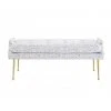 Tov Ella Velvet Bench FURNITURE